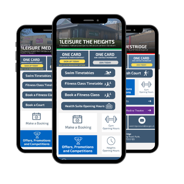 The New & Improved 1Leisure App is Here!